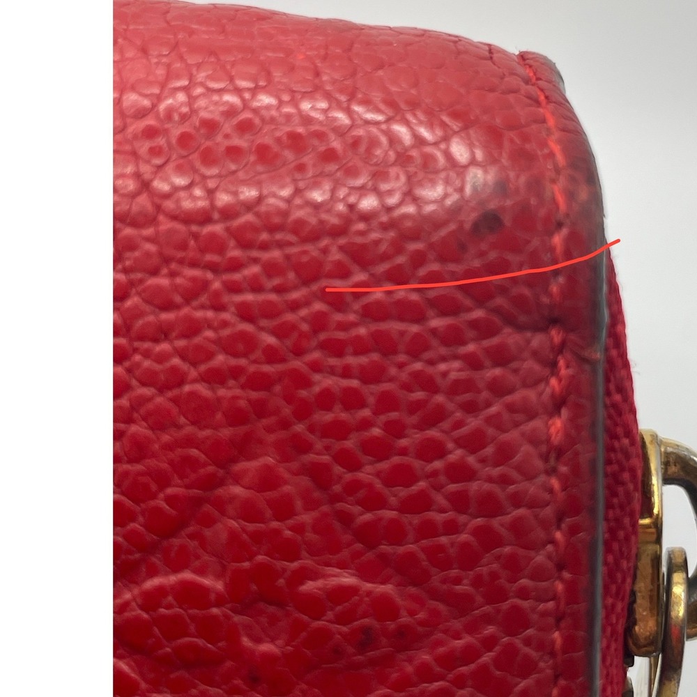 Louis Vuitton Zippy Wallet Cerise Red Monogram Empreinte Leather #850 - Picture 10 of 16
